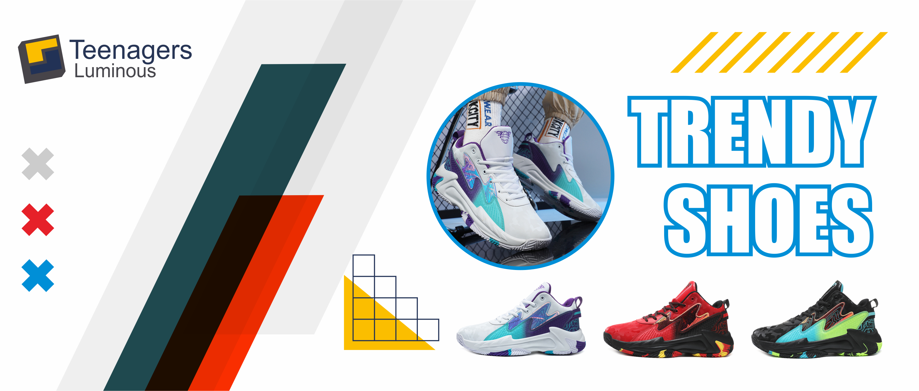 BIG shoe  banner with link