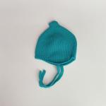 Autumn Winter Korean-style Solid-color Baby Hat With Pacifier-shaped Tip