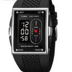 Simple Student Youth Fashion Trend Double Display Multi-functional Sports Waterproof Electronic Watch