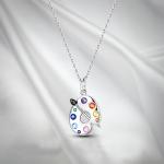 Colorful Paintbrush Art Pendant Painting Necklace