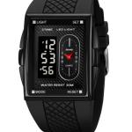 Simple Student Youth Fashion Trend Double Display Multi-functional Sports Waterproof Electronic Watch