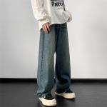 Mens Casual Straight-leg Workwear Pants