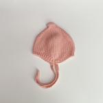 Autumn Winter Korean-style Solid-color Baby Hat With Pacifier-shaped Tip
