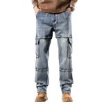 Vintage Heavyweight Multi-pocket Workwear Denim Jeans