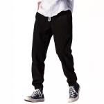 Mens Thickened Waffle-Weave Sporty Casual Pants For Fall Winter