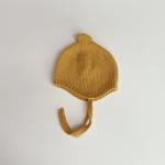 Autumn Winter Korean-style Solid-color Baby Hat With Pacifier-shaped Tip