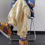 High-street Designer-style Relaxed Jogger Pants In A Cropped Length