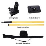 2.8 Meter Laser Leveling Telescoping Pole Adjustable Mounting Pole For Rotary And Line Lasers