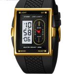 Simple Student Youth Fashion Trend Double Display Multi-functional Sports Waterproof Electronic Watch