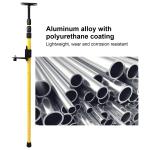 2.8 Meter Laser Leveling Telescoping Pole Adjustable Mounting Pole For Rotary And Line Lasers